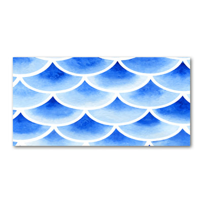 Fish Scales - Wrapped Canvas Print