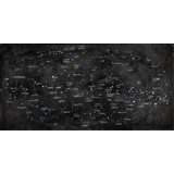 Stars And Constellations Print by Michelle Bennett