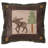  Moose Scrap Square Pillow Cover & Insert