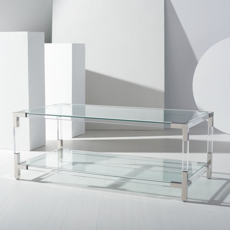Louisa Coffee Table, Silver