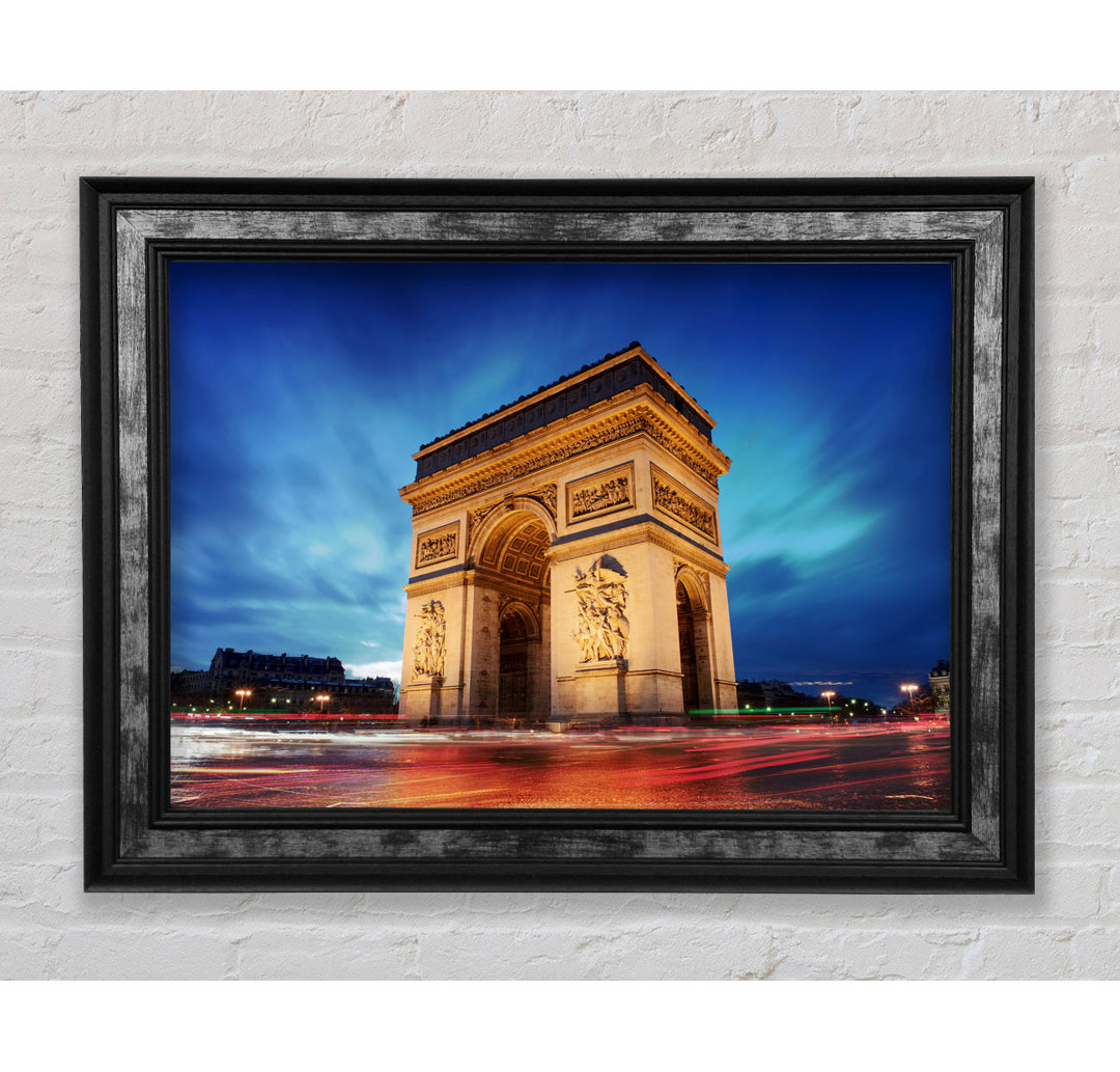 Arc De Triomphe 7 - Einzelner Bilderrahmen Kunstdrucke