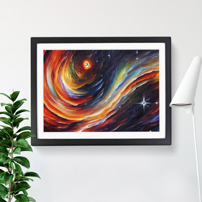 XH1022-10309X Wonderful Galaxy Abstract - Single Picture Frame Print