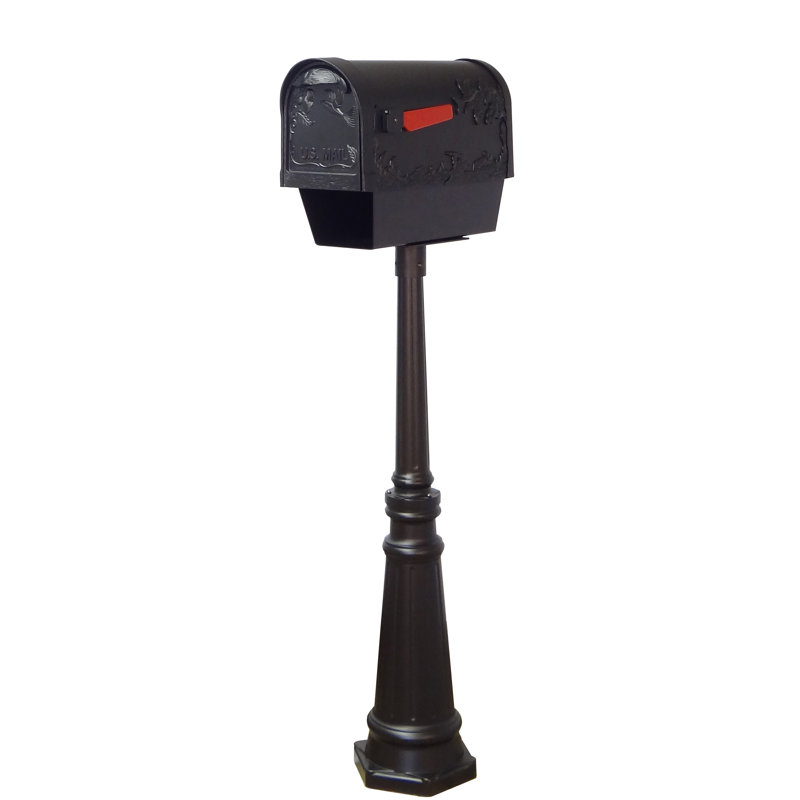 Boîte aux lettres trottoir avec poteau tacoma inclus Hummingbird