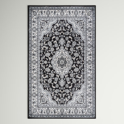 Tapis crème / gris / noir Arignote