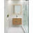 Maxbano Floating 30" Bathroom Vanity With Single White Sink