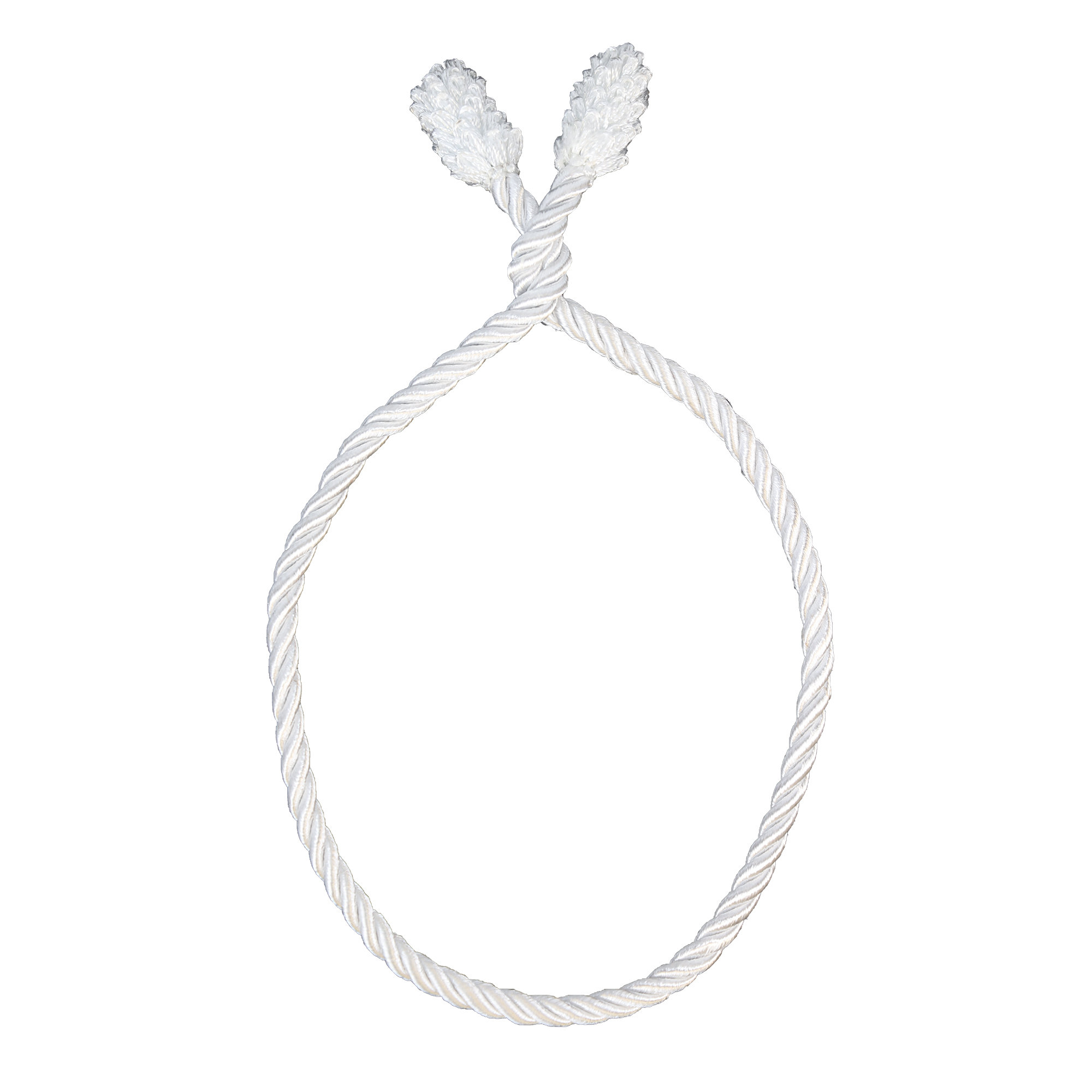 Garland Tie, White, 1.67 ft