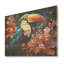 Portrait tropical de toucan I - animal toucan sur bois-1637310264