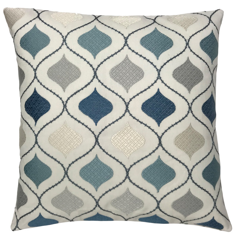 Coussin Orion Orion, 18 po x 18 po, Bleu