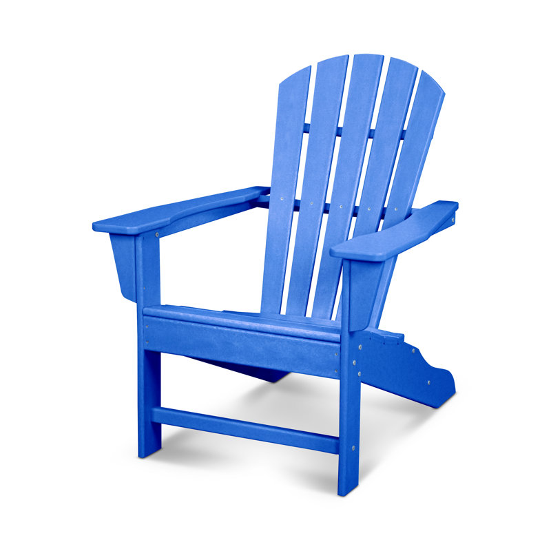 POLYWOOD Babie Classics Curveback Adirondack, Pacific Blue