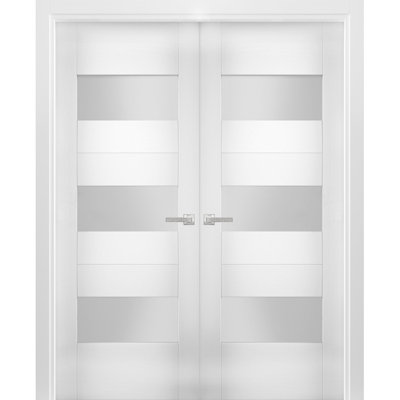 Sete Frosted Glass Standard White Doors