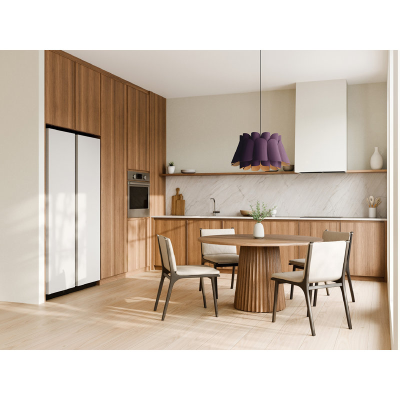 Luminaire suspendu 1 lumière Federica, Violet