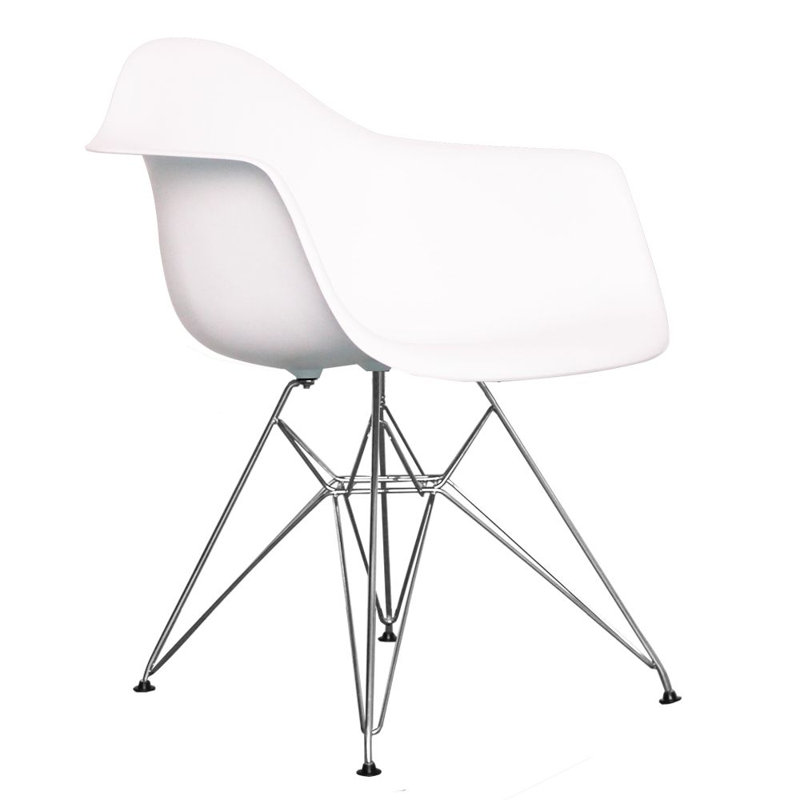 Drelyn 18'' H Armchair, White