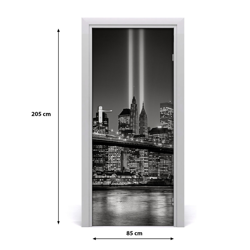 Manhattan New York, USA Door Decal