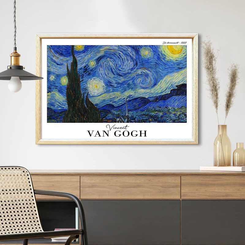 Élégante peinture encadrée décorative, 16,5 po x 24,4 po | Cadre 100% bois massif (épaisseur: 0,8 pouce) | Fond en panneau de fibres à densité moyenne durable (épaisseur: 0,1 pouce) | Art imprimé UV pour le salon, la chambre à coucher et le bureau