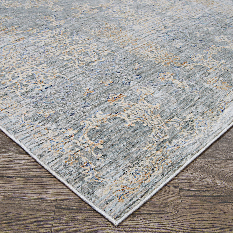 Micaden Abstract Indoor Rug, Runner 2'2" x 8'11"