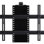 Support de plancher motorisé noir Whisper Lift II PRO pouvant supporter jusqu'à 100 lb
