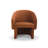 Amanada Velvet Barrel Chair-1629378308