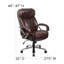 Big & Tall Leather Executive Swivel Ergonomic Office Chair with Extra Wide Seat-1463464515