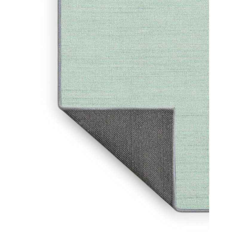 Tapis de zone vert contemporaine, Rectangle 5 pi x 7 pi