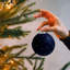 Boules de velours ornements 1 pièces 3,15 pouces pour sapin de Noël Fête de naissance des filles-1677404743