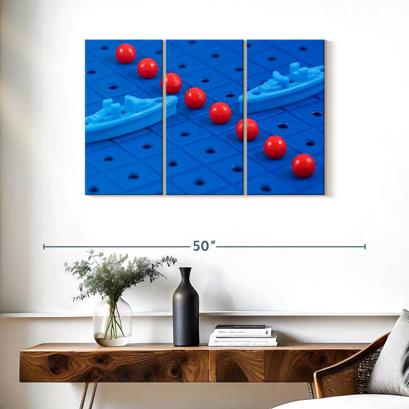 Senne Battleship Board Game, 24" H x 38" W