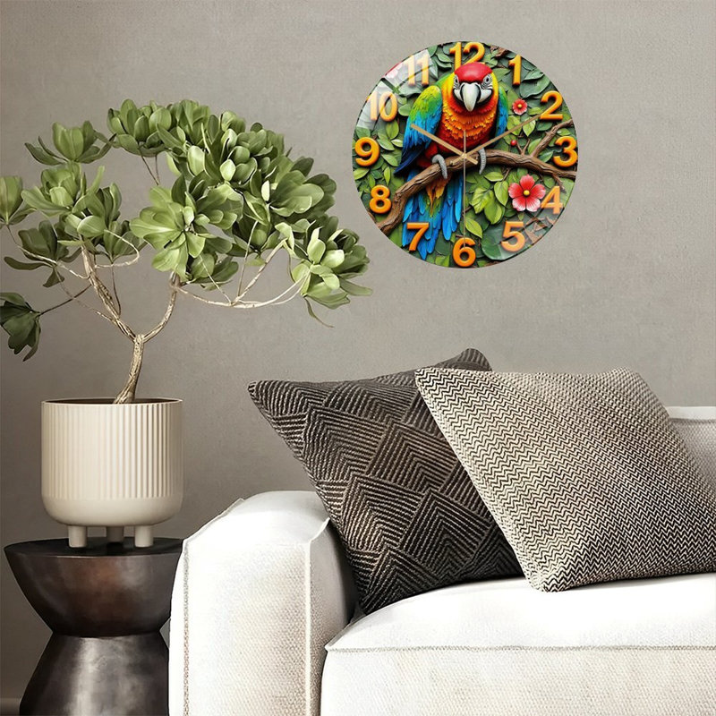 Horloge murale 12 po