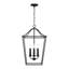 Luminaire suspendu 4 lumières Heidrun-91030173