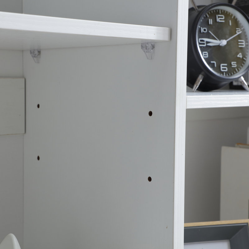Loreena cubic bookcase, Blanc