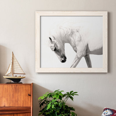 Neutral Stallion - Reproduction d'art graphique sur toile encadrée