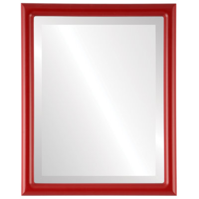 Rowles Wood Flat Wall Mirror