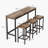 Avanna Modern Dining Table Set, Kitchen Table Set-1786371028-1786371035