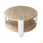 Table basse ronde en bois