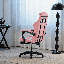 Inbox Zero Adjustable Reclining Swiveling PC & Racing Game Chair with Footrest-1914706556