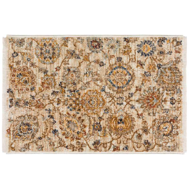 Trysten BE5 Ivory Rug, Rectangle 1'8" x 2'6"