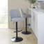 Tabouret de bar clouté réglable avec repose-pieds arrondi en T - ensemble de 2-109578078-121973131
