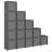 Aras 16 Piece 175.5cm 15 Shelf Shelving Unit Set-72892029
