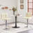 Chandresh Swivel Upholstered Adjustable Height Counter Stool with Metal Frame-124399539