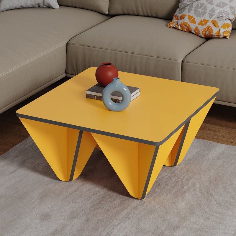 Coffee Table, Mustard/Anthracite