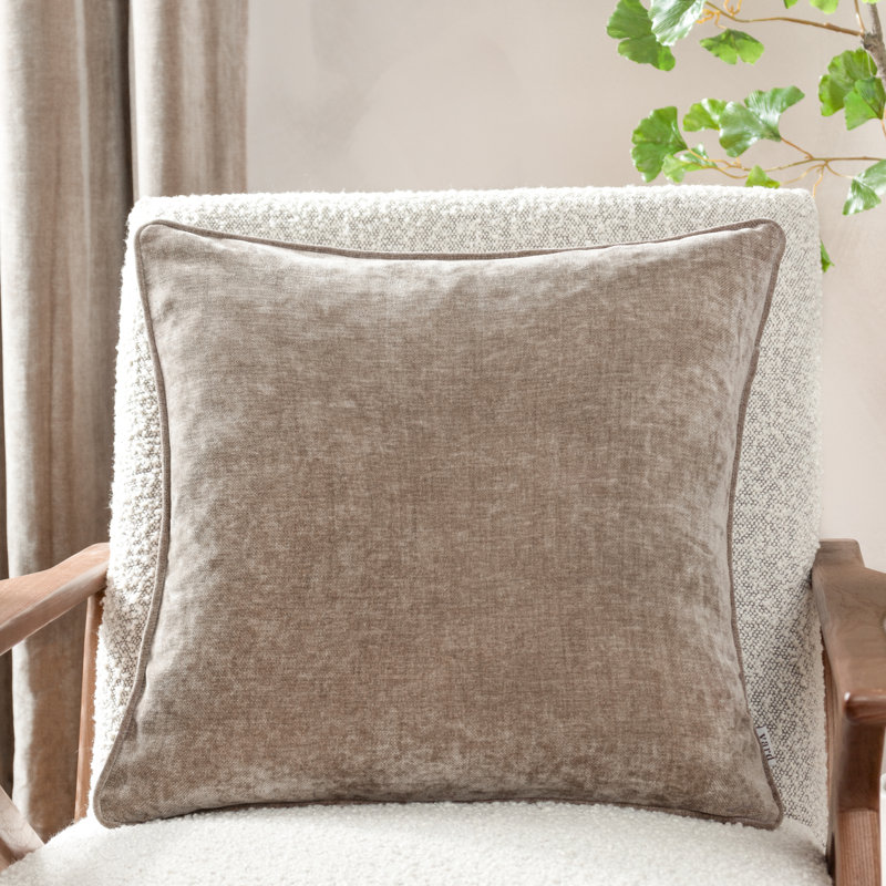 Square Throw Cushion, Grey