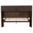 Cappuccino Queen Bed with Bookcase Headboard