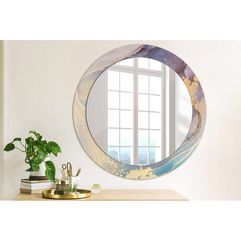 Huldar Glass Flat Wall Mirror