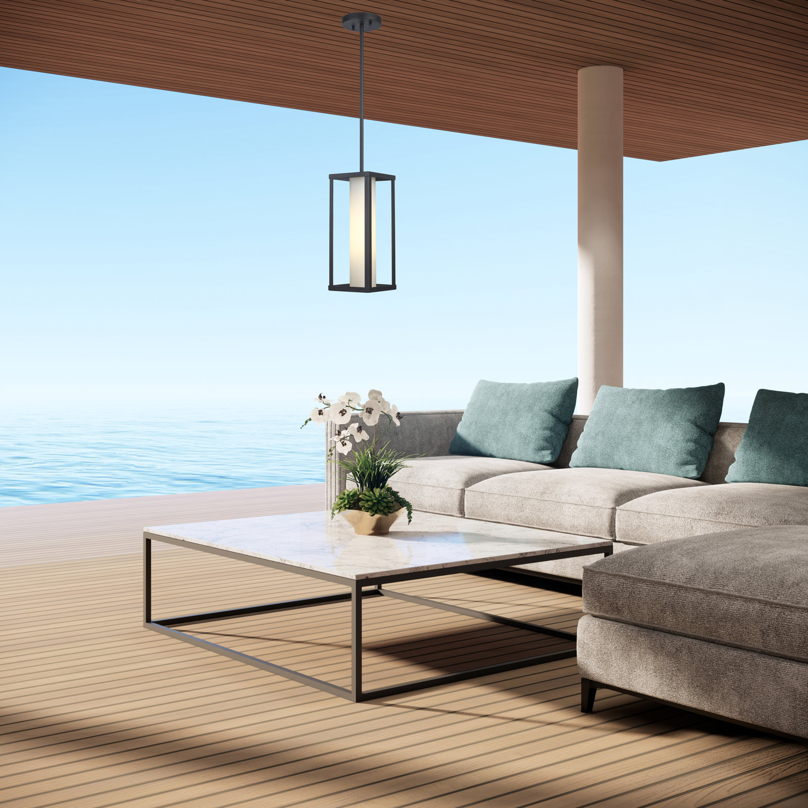 Mercer Outdoor Pendant Light