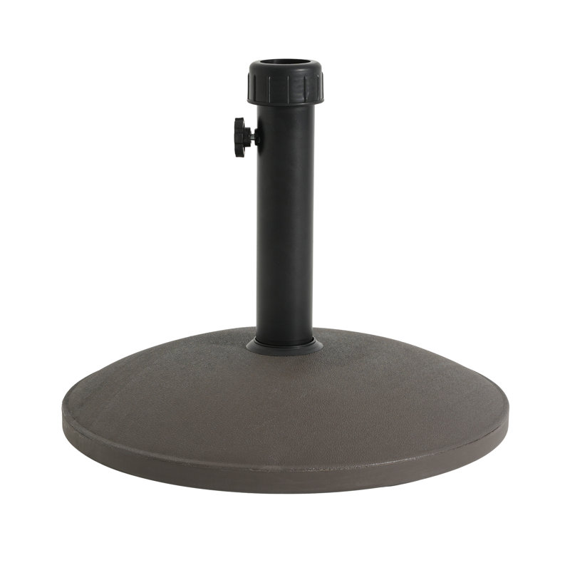 Concrete Umbrella Weight for W Umbrellas, Brown