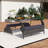 Outdoor Loveseat That Converts To Four Seats And A Table-1792674852