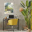 «Sunlit Greenhouse Plant Sanctuary», estampe numérique, design by Creative Studio-130757271-130757267