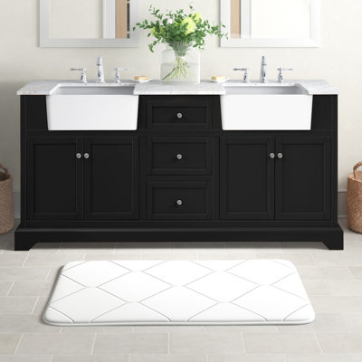 Meuble-lavabo double 72 po Pardue