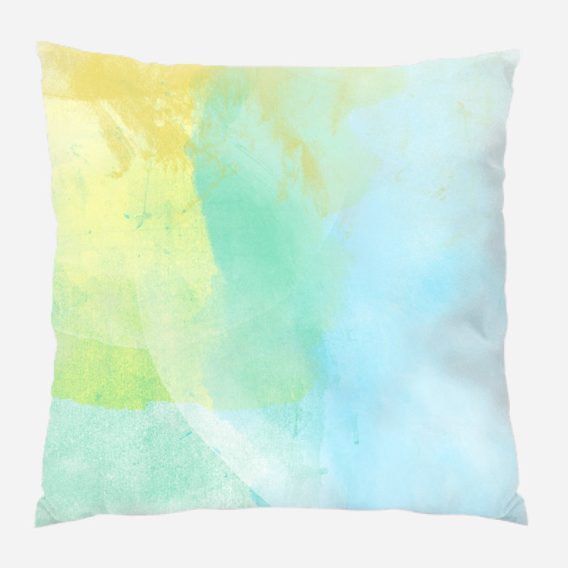 Housse de coussin d'extérieur carré Elowen, Intérieur, Microsuède