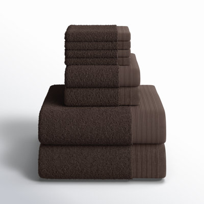 Doncia 8-Piece Cotton Towel Set