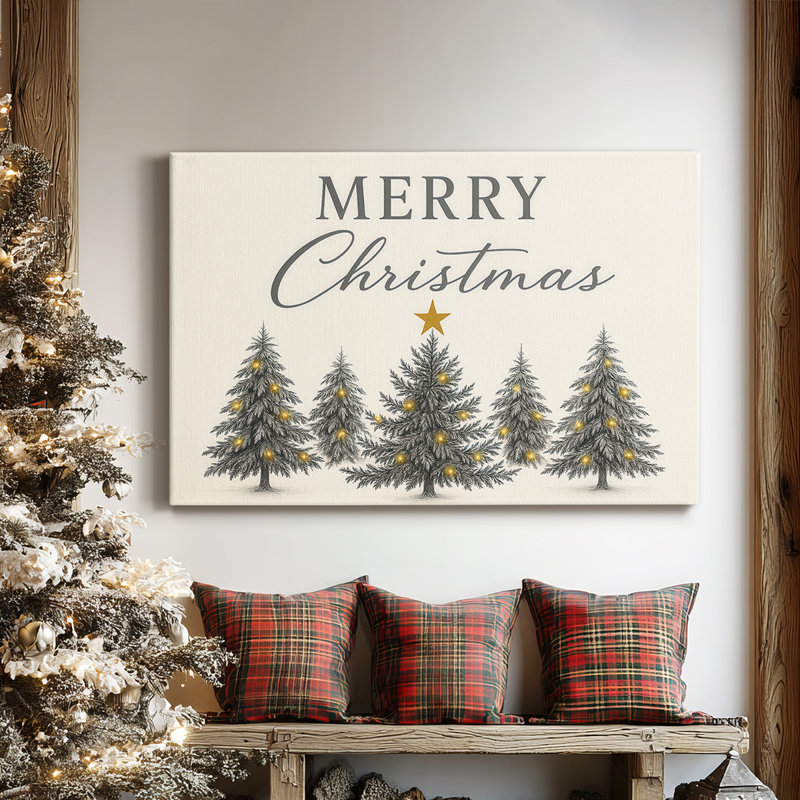 Frostlit Whisper-Premium Gallery Wrapped Canvas, 12" H x 8" W