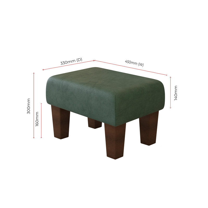 Collado Wood Contemporary Leg, Mahogany, Nut Brown Brown, Style Leather